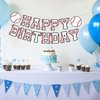 Supervitae Happy Birthday Banner Baseball, Baseball Birthday Banner, Baseball Birthday Party Hanging Decorations Sport Theme Party Supplies for Baseball Player Gift Sport Party Favors Decoration