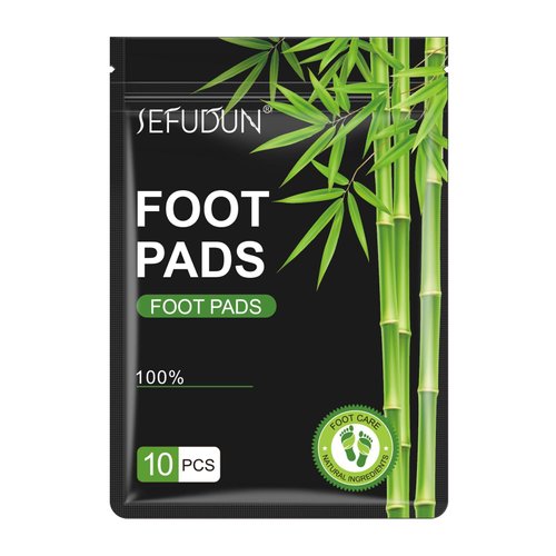 30PCS Foot Pads, Natural Bamboo Vinegar Ginger Powder Foot Pads