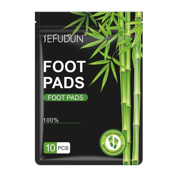 30PCS Foot Pads, Natural Bamboo Vinegar Ginger Powder Foot Pads