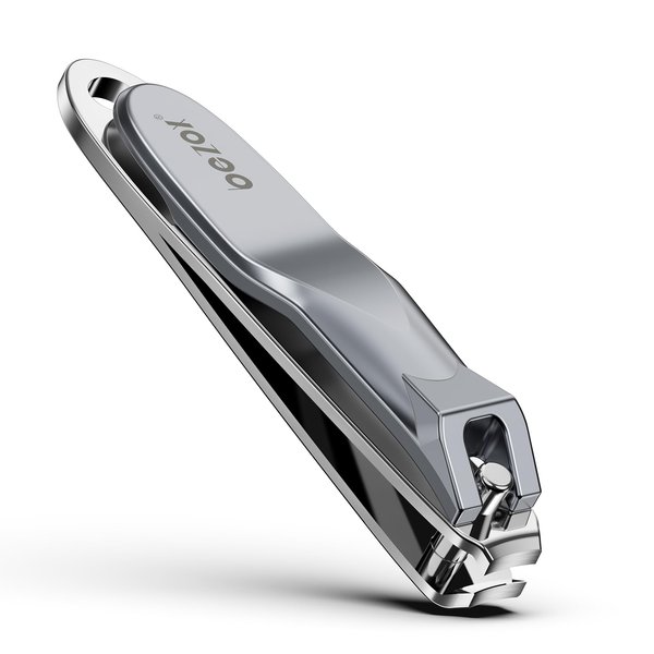 BEZOX Safe Baby Nail Clippers, Small Jaw Kids Nail Clipper Trimmers for Infants, Child and Toddlers, Precision Nail Grooming Tool for Tiny Fingers and Toes - Silver