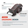 Heavy Duty Shipping Tape Dispenser: TENDO° Premium Line – Reusable, Replaceable, Eco-Friendly 2’’ Master Piece Dispenser for Pros with Patented 10° Sloped Chromium Blades - P-2200 (4th Gen.)_Gray
