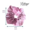 Rainbow Multi-Color Hair Tie Scrunchies - Set of 2 Mauve