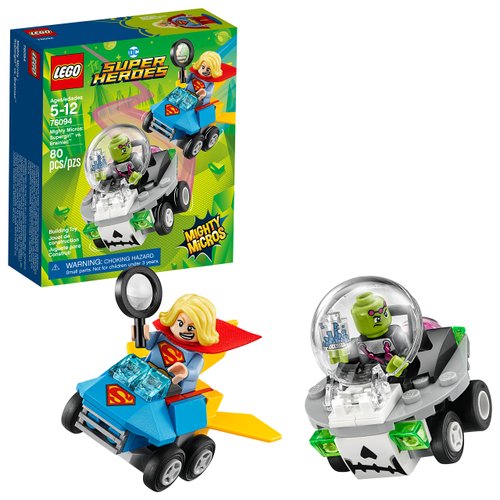 LEGO DC Super Heroes Mighty Micros: Supergirl vs. Brainiac 76094 Building Kit (80 Piece)