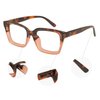 MARE AZZURO Women’s Reading Glasses Stylish Readers 0 1.0 1.25 1.5 1.75 2.0 2.25 2.5 2.75 3.0 3.5 4.0 5.0 6.0(Demi 125)