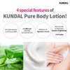Kundal Nature Body Lotion [White Musk] Moisturizer with 82% Aloe Vera/Deep Hydration for Dry Skin & Sensitivy Skin 500ml(16.9Fl oz)