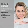 Solaray L-Theanine 200mg w/Green Tea Leaf 100mg Relaxation, Stress, Mood & Focus Support w/Out Drowsiness Lab Verified 90 VegCaps