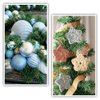 Lvydec 36 Feet Christmas Garland, 2 Strands Artificial Pine Garland Soft Greenery Garland for Holiday Wedding Party Decoration, Outdoor/Indoor Use
