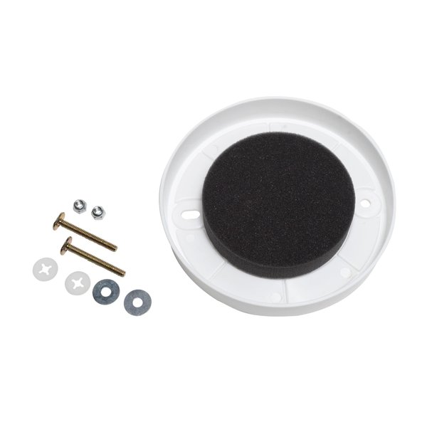 Oatey 43419 Flange Cover Kit, No Size, White