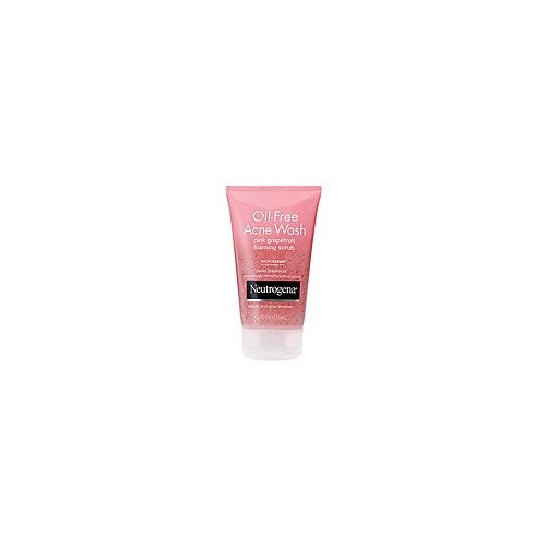 Neutrogena Oil-Free Acne Wash Foaming Scrub, Pink Grapefruit, 4.2 fl oz - 2pc