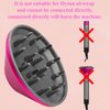 YTCHYYSK Diffuser Attachment Compatible with Dyson Hair Dryer HD01 HD02 HD03 for Fine Thick Natural Wave and Curly Hair Professional Salon Tool with Filter Cleaning Brush