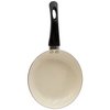 Handy Gourmet Ceramic Non-Stick 7" Aluminum Fry Pan in Red