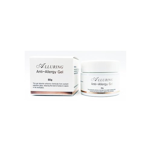 Alluring Anti Allergy Gel Air Refresher | Absorb Fume & Odor from Lash Adhesive | Less Stinging and Headache After Use | Suitable For Classic & Volume Lashing | Eyelash Extension Supplies & Tools