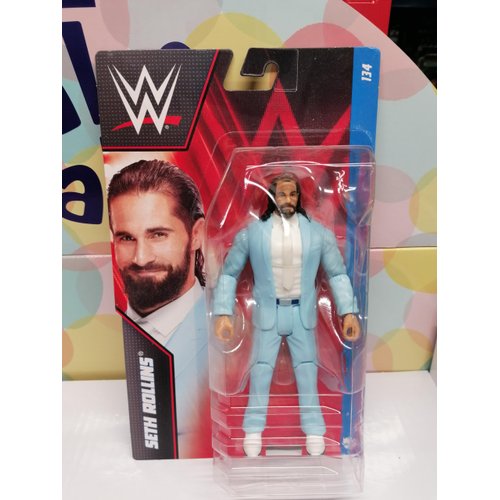 Mattel WWE Basic Action Figure, Seth Rollins, Posable 6-inch Collectible for Ages 6 Years Old & Up