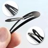 Snap Hair Clips, Hair Clips Slides, Haalii Hair Clips Metal, Metal Bb Barrettes, 40 Pack 2 Inch Barrettes Women And Girl Metal Snap Hair Clips Accessories Styling