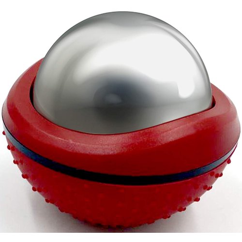 Cryosphere Massage Ball Hot Cold Roller Ball - Fast Muscle Pain Relief - Stainless Steel Balls for Heat or Ice Therapy - Feet Pain - Plantar Fasciitis- Back Ache - Foot Massager - 60 mm Ice Roller