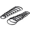 Filter Ring Adapter, Andoer 18pcs Camera Lens Filter Metal Adapter Ring Kit (9pcs Step Up Set & 9pcs Step Down Ring Set)