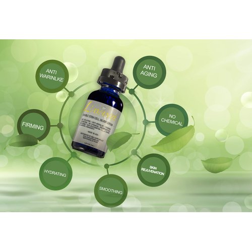 Double Stem Cell Silver Serum - Anti-aging, Anti-wrinkle and Skin Rejuvenation Treatment for Face and Neck, Scar and Acne Treatment, Moisturizer, Skin Hydration