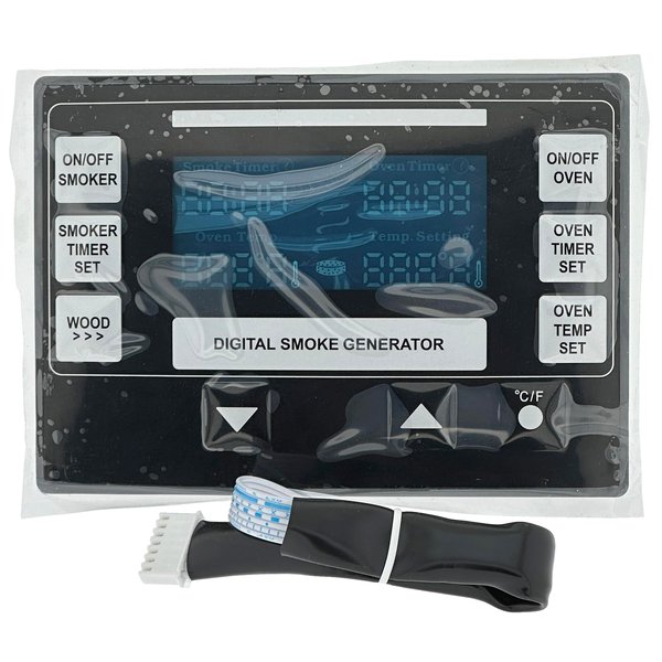 ORIGPARTS Control Circuit Board Replacement Parts for Bradley Digital 4 Rack & 6 Rack Electric Smoker (Display Panel)