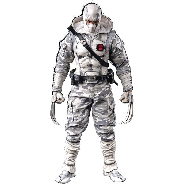 threezero G.I. Joe: Camo Storm Shadow 1:6 Scale FigZero Collectible Figure, Multicolor