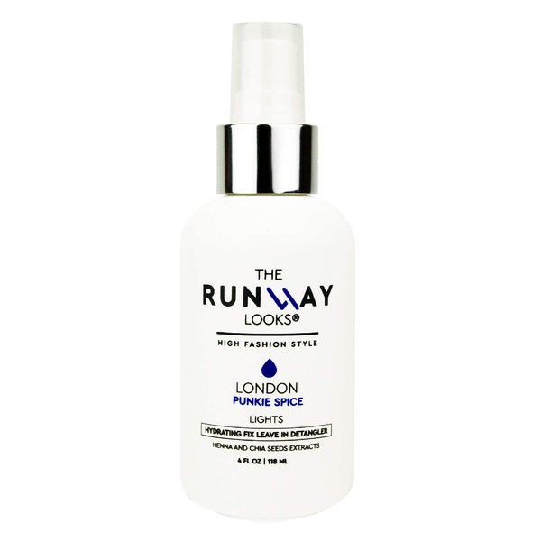 The Runway Looks Punkie Spice Hydrating Fix Leave in Detangler with Henna and Chia Seeds Extracts (4oz)