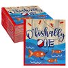 O'fishally One Paper Napkins for Kids 1st Birthday Party (6.5 In, 100 Pack)