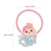 MERRYHAPY 5 Pairs Unicorn Hair Accessories Rubber Bands Hair Ties Tiara Women Hair Ring Elastic Hair Tie Hair Elastics Ponytail Holders Hair Rope Plastic Mermaid Girl Elasticity