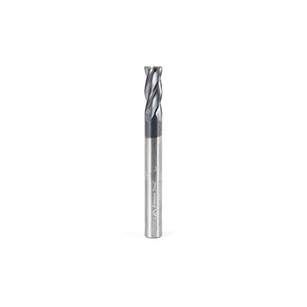 Amana Tool - 51604 CNC Solid Carbide Spiral For Steel & Stainless Steel with AlTiN Coating