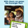 ASM GAMES The Ultimate Road Trip Game Bundle, a 4-in-1 Travel Game and Car Game for Kids and Adults, Filled with Must-Have Road Activities