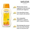 Weleda Baby Calendula Comforting Body Lotion, Plant Rich Moisturizer with Calendula, Chamomile, Sweet Almond and Sesame Oils, 6.8 Fl Oz