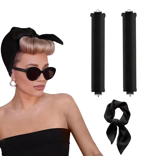 Heatless Curls Heatless Curler Hair Curlers To Sleep In Hair Roller Hair Curlers No Heat Curling Roll Comb Heatless Curl Heatless Hair Curlers Tainrunse Curling Roll Comb Heatless Curling Overnight