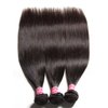 UNice Hair Brazilian Straight Hair 3 Bundles Hair Weft 100% Unprocessed Virgin Human Hair Extensions Weave Natural Color (14 16 18inch)