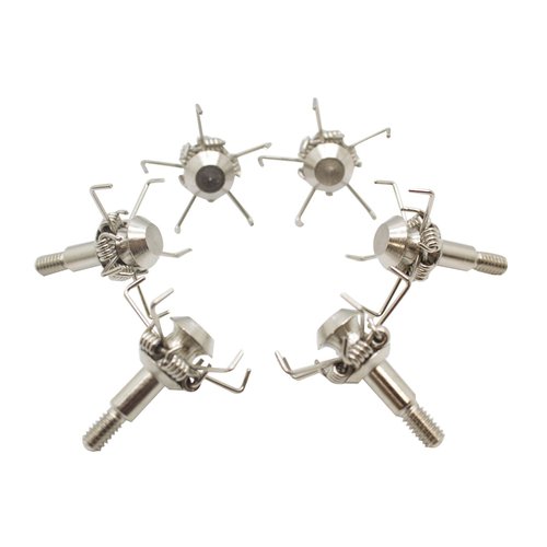 Archery 100 Grain Judo Arrow Points Boradheads with Paw Point 4mm Screws - 6/Pack