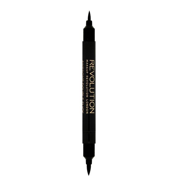 Revolution Thick & Thin Dual Liquid Eyeliner, Dual Ended Eyeliner Pen, Highly Pigmented & Last All Day Long, Cruelty-Free, 5g