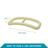 Able Life Universal Standing Handle, Portable Standing Aid Equipment for Easy and Safe Transfers, Ergonomic Lift Assist Grab Bar for Adults, Seniors, and Elderly, Sit to Stand Lifting Aid, Ivory