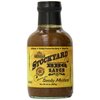 American Stockyard - Organic Smoky Mustard BBQ Sauce - Made in USA - 14oz Bottle - Family Friendly - Handcrafted in Small Batches with All Natural Ingredients