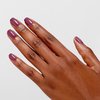 OPI Infinite Shine Long-Wear Dark Crème Finish Opaque Purple Nail Polish, Up to 11 days of wear & Gel-Like Shine, Times Infinity, 0.5 fl oz