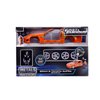 Jada Toys Fast & Furious Brian & Toyota Supra, 1:24 Scale Build n' Collect Die-Cast Model Kit with 2.75" Die-Cast Figure , Orange