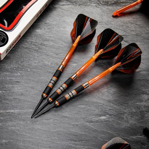 RED DRAGON Amberjack 2: 21g Tungsten Darts Set with Flights and Shafts (Stems)
