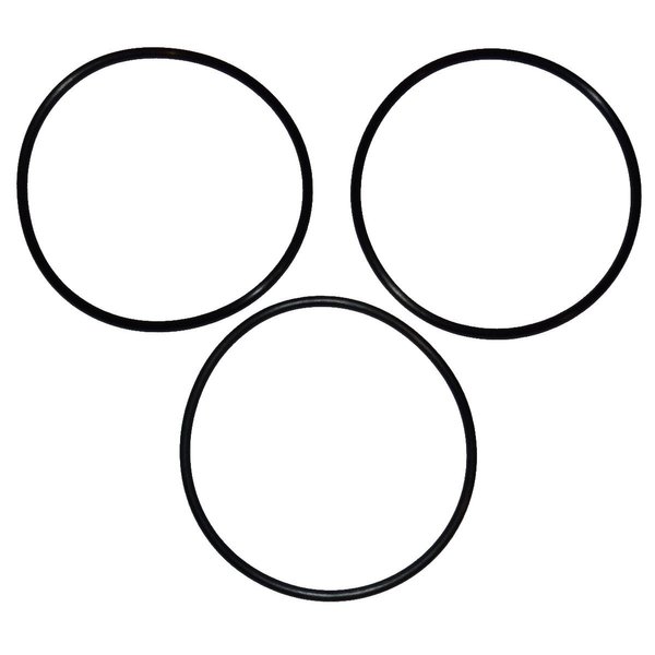 Captain O-Ring - GE KWGE25RG (WS03X10038) Replacement ORings for GE GXWH01C, CXWH08C, GXWH04F, GXWH20F, GXWH20S, GXRM10 & GX1S01R Water Filters (3 Pack)