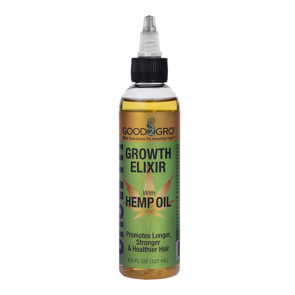 GOOD2GRO Growth Elixir, Promotes Growth For Fuller, Thicker & Longer Hair, Prevents Hair Loss, Breakage, Strengthens & Repairs, Protects & Shines, Vegan and Cruelty Free 4.3oz