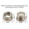 FZJDSD 12MM KIT STEEL BUNG & STEEL PLUG + WASHER Transmission sump drain plug (weld in)