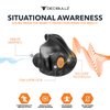 Decibullz Percussive Moldable Earplugs for Hunting & Shooting, Gun Range Hearing Protection for Shooters, Reusable Ear Plugs for Shooting Range