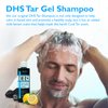 DHS Person & Covey, Inc T Gel Shampoo - Anti Dandruff Shampoo, Mildly Scented Psoriasis Shampoo - Refined Coal Tar Shampoo Gel Formula, Scalp Psoriasis Shampoo, Deep Cleansing Rich Lather - 8 Fl. Oz.