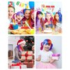 2 Set-New Hair Chalk Comb for Girls Kids, Washable Temporary Hair Color Dye for Birthday Party Gift Cosplay DIY, Christmas