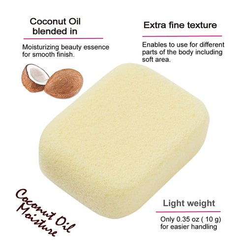 Pumice Stone for Feet, Body, Hands [Made in Japan] Coconut Oil Blended for Extra Fine Smooth Finish, Soft Foot Pumice Scrubber