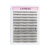 Individual Lashes 240pcs DIY Eyelash Extension 20D C Curl Cluster Lashes Natural Look Long Individual Lash Extensions Volume Lash Cluster Eyelashes (20D-0.07C-9-16mm)