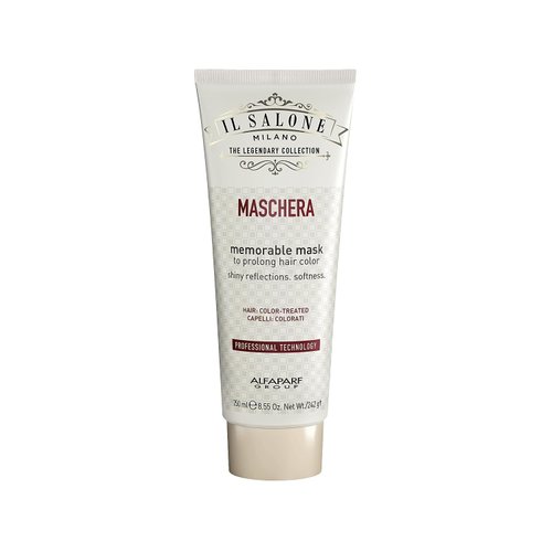 Il Salone Milano Professional Memorable Hair Mask for Color Treated Hair - Conditioning Hair Mask to Protect and Prolong Silky Hair Color & Shine - Salon, Premium Quality Hair Care (8.55 oz / 250 ml)