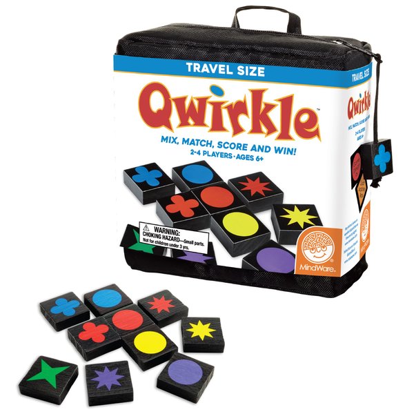 MindWare Travel Qwirkle Board Game