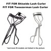 Fit for Tweezerman Eyelash Curler Refills,30Pack Fit for Shiseido Eyelash Curler Refill Pads,Uniseval Rubber Refills Compatible with Tweezerman & Shiseido EyelashCurler.