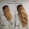 I Tip Hair Extensions Human Hair,100strands 0.8g/s 80g I Tip Human Hair Extensions, 27 Strawbrry Blonde 16inches Straight I-tip Real Hair Extensions